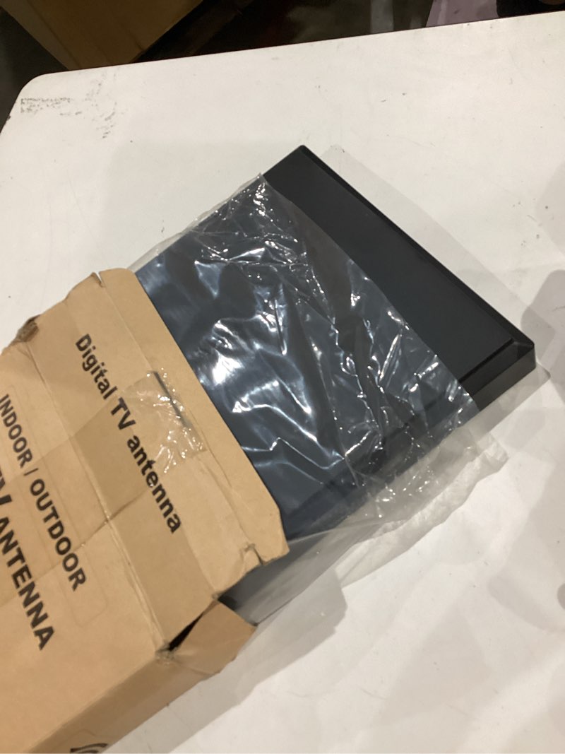 Condition photo showing Good Condition for digital tv antenna indoor outdoor,2200+ miles long range hd antenna for smart tv and all older tv's for local channels,supports 4k 1080p with amplifier signal booster & 36ft cable black compact
