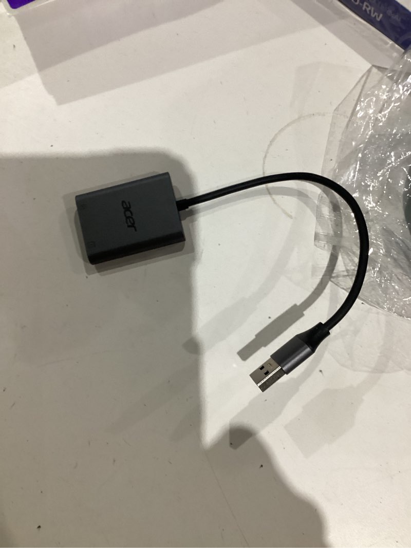 Condition photo showing As Is for Acer SD Card Reader, USB A 3.0 to Micro Memory Card Reader, Aluminum Dual Slot SD to USB Adapter for Computer, PC, Laptop and Type A Devices, Compatible with SD/Micro SDXC/SDXC/SDHC/MMC/TF Cards Grey