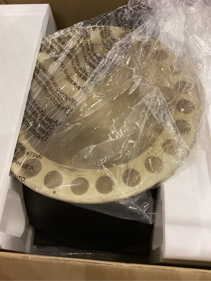 Condition photo showing New/Like New for HeatGuard Pro Geras Pizza Oven for Grill - Grill Top Pizza Oven For Outdoor Camping - Pizza Stone, Pizza Peel Kit - Portable Backyard BBQ Pizzas Maker Charcoal, Pellet, Propane Gas Wood Attachment