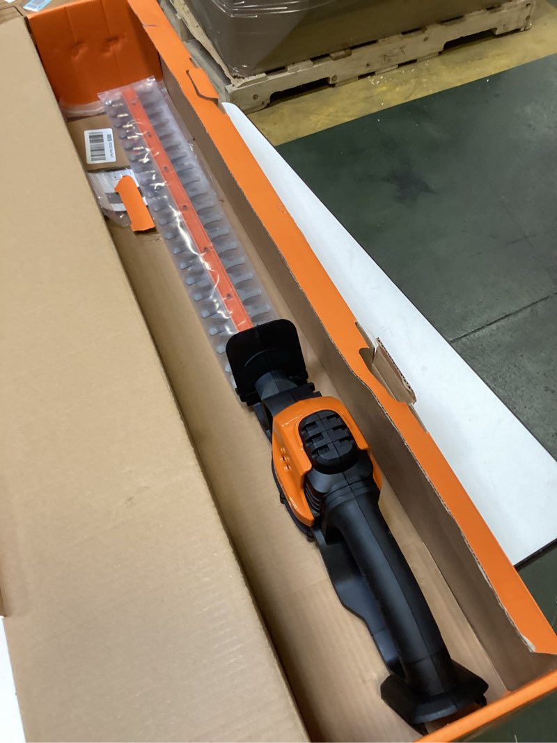 Worx WG261 20V Power Share 22\" Cordless Hedge Trimmer (Battery & Charger not Included)