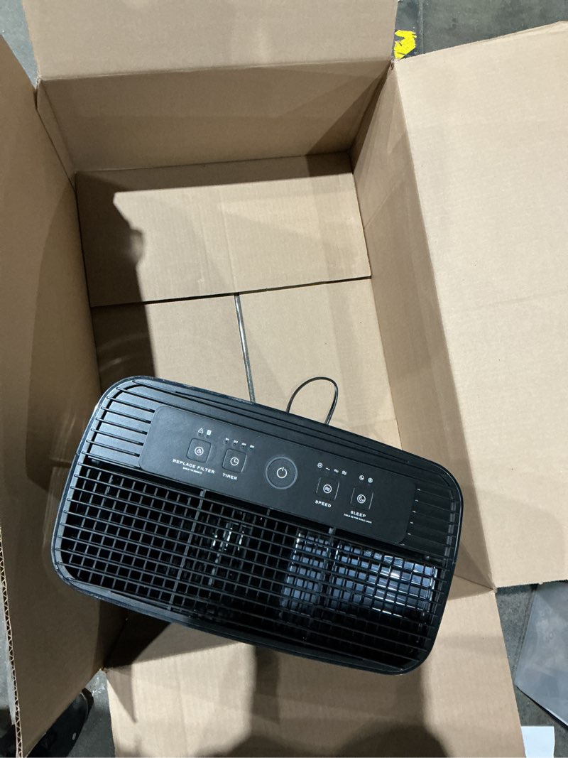 Condition photo showing As Is for puroair 400 hepa air purifier for home large rooms - covers 2,000 sq ft - filters up to 99.9% of pollutants, smoke, pollen, dust, and vocs - quiet hepa air filter - air purifiers for bedroom