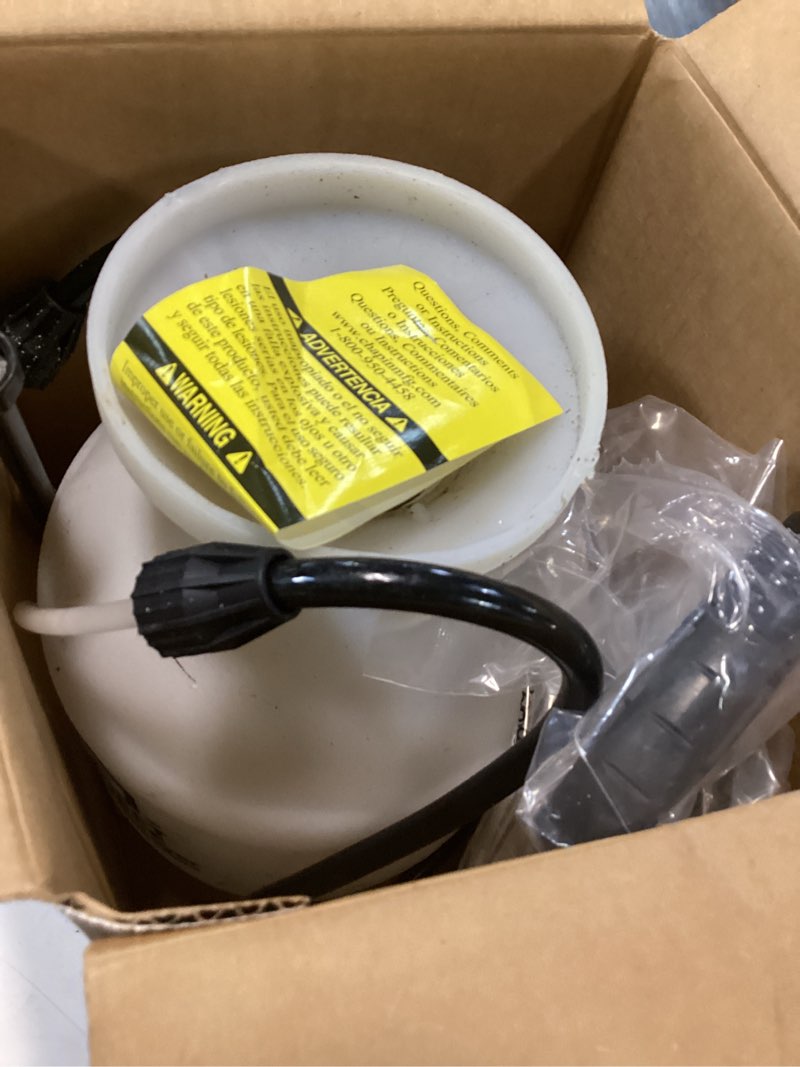 Condition photo showing As Is for project source 1 gallon(s) handheld disinfectant sprayer