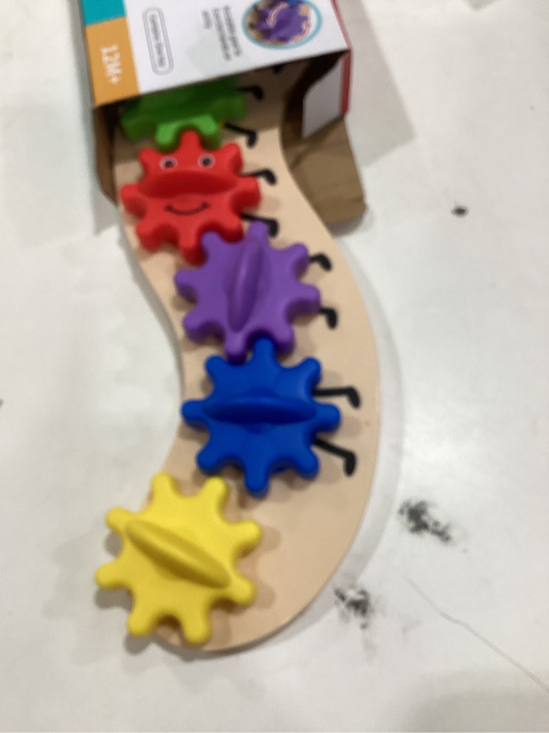 Condition photo showing Good Condition for Rainbow Caterpillar Gear Baby Toy - Sensory Toys for Toddlers & Babies with 6 Interchangeable Gears,