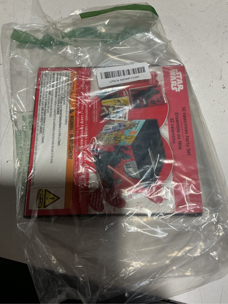 Condition photo showing Good Condition for Hallmark Star Wars Valentines Day Cards for Kids School Classroom Exchange and Mailbox with Light and Sound Star Wars, Light and Music Box