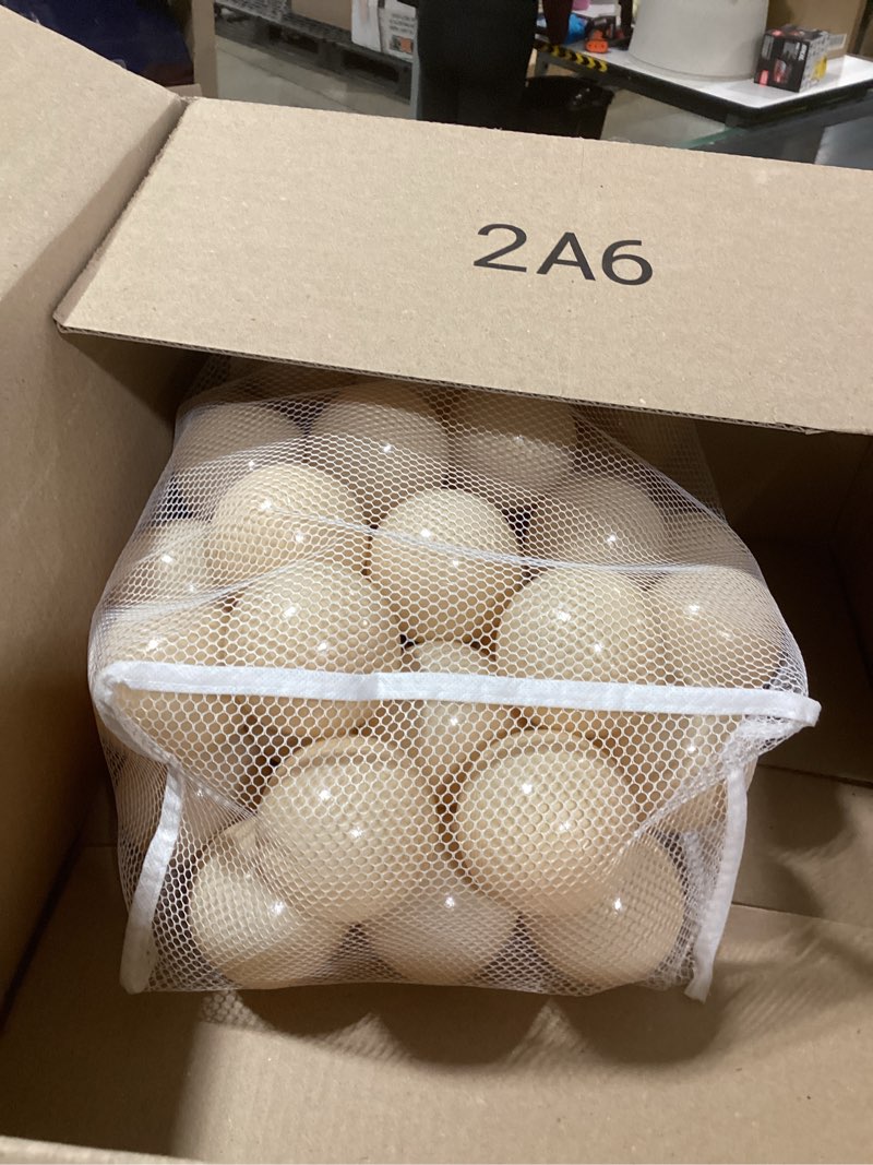 Condition photo showing Good Condition for PlayMaty Ball Pit Balls - 2.75inches Plastic Phthalate & BPA Free Balls Crush Proof Stress Balls Swim Pit Fun Toy with Storage Bag for Baby Playhouse Birthday Party DecorationPack of 50 Light Blue