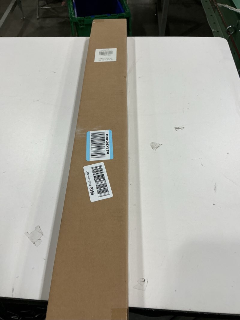 Condition photo showing New/Like New for LazBlinds Cordless Cellular Shades, No Tools No Drill Light Filtering Honeycomb Shades Pleated Blinds for Windows, 30'' W x 64'' H, Dovy Grey Light Filtering-dove Grey 30'' W x 64'' H