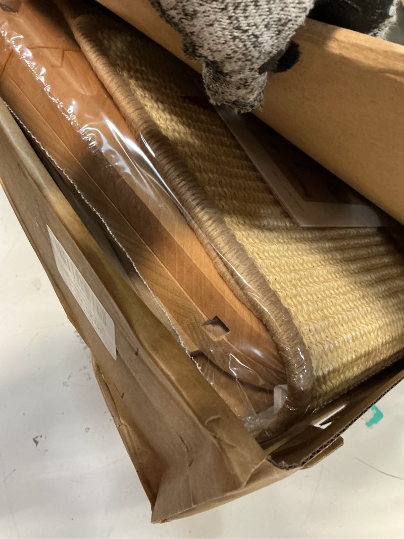 Condition photo showing Good Condition for CHEERHOME PETS Sisal Cat Scratcher for Indoor Cats Scratching Pad Vertical Cat Scratcher L Shape Cat Scratching Board Cats Scratch Post Solid Wooden Cat Furniture(Large)