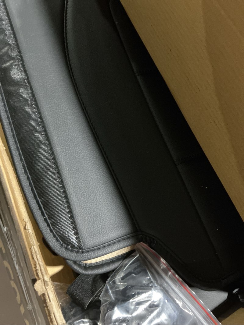 Condition photo showing Good Condition for Gimars Car Seat Protector, 2 Pack, Waterproof 600D Fabric Carseat Protector Car Seat Cover for Child Car Seat with Nonslip Backing Mesh Pockets for Baby and Pet SUV Sedan Truck Leather Seats black