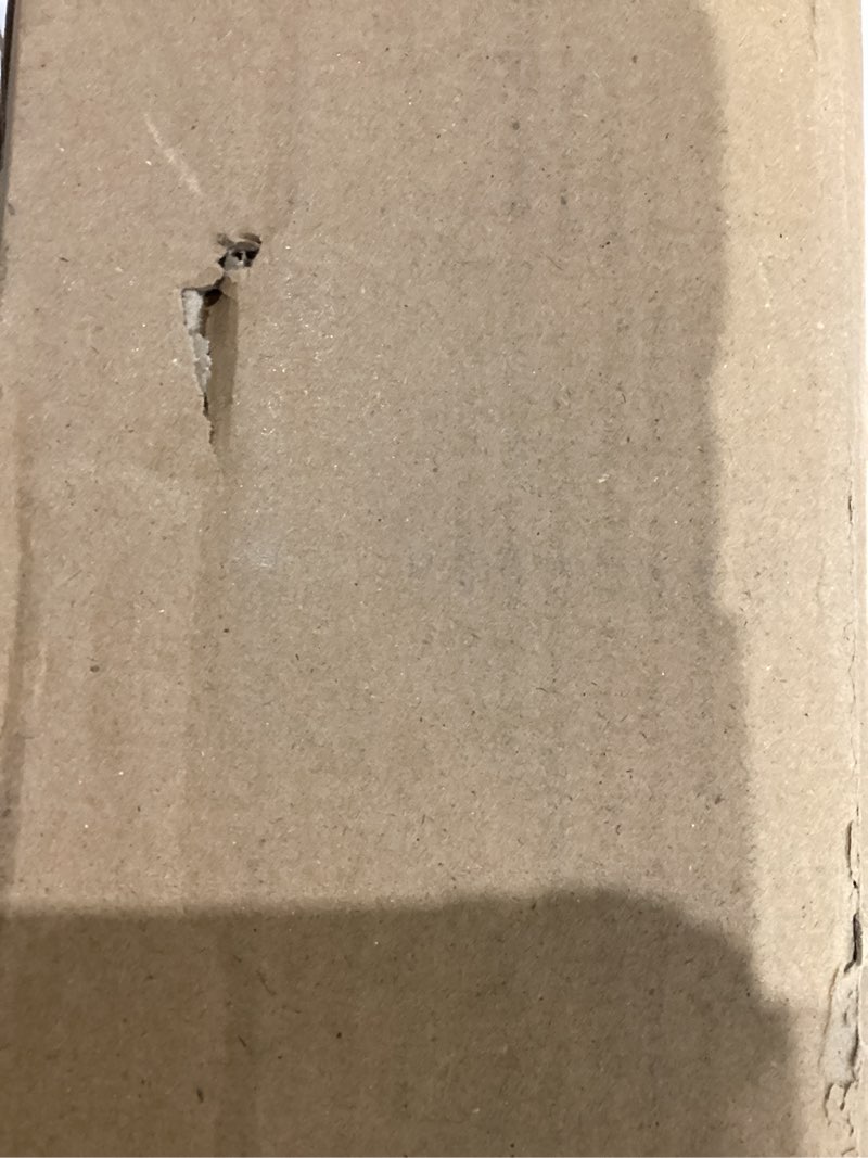 Condition photo showing As Is for Cordless Bamboo Roman Shades for Windows, Blinds Size (26.5" W ×48" H) Colour (BDP-Driftwood) Bdp-driftwood 26.5" W × 48" H