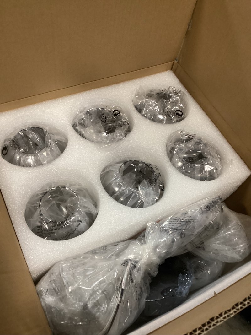 Condition photo showing Good Condition for SZXYKEJI 6-Lights Glass Globe Sputnik Chandelier Modern Flush Mount Ceiling Light Fixture Black Farmhouse Lighting for Dining Room Living Room Bedroom Kitchen Passageway.