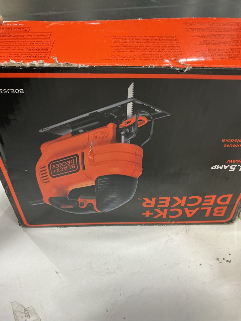 Condition photo showing As Is for 4.5 amp jig saw