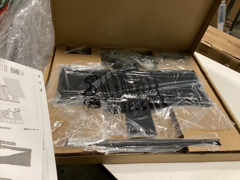 Condition photo showing Good Condition for monTEK 0.77" Ultra Slim TV Wall Mount for 37-75 Inch TVs, Thin Low Profile Full Motion TV Wall Mount with Articulating Dual Arms, 4X Weight Tested, Max VESA 400x400mm, Fits 16/18" Studs