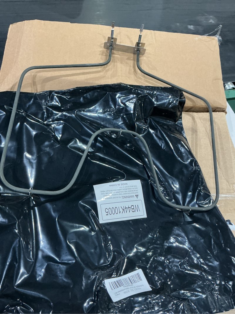 Condition photo showing As Is for ?upgraded?wb44k10005 wb44k10001 oven bake element suitable for ge hotpoint americana oven model rb526h3ww,rb757bh1wh,rb787wh1ww,rb787ch2cc,jbs03h2wh,36291114101,abs200p1ww, jb14y1dc,etc. by beaquicy