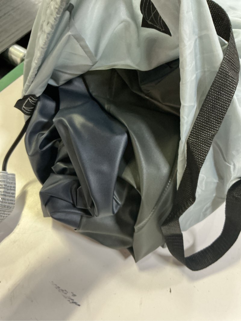 Condition photo showing As Is for Intex 64131ED Dura-Beam Plus Deluxe Pillow: Fiber-Tech – Twin Size – Built-in Electric Pump – 16.5in Bed Height – 300lb Weight Capacity