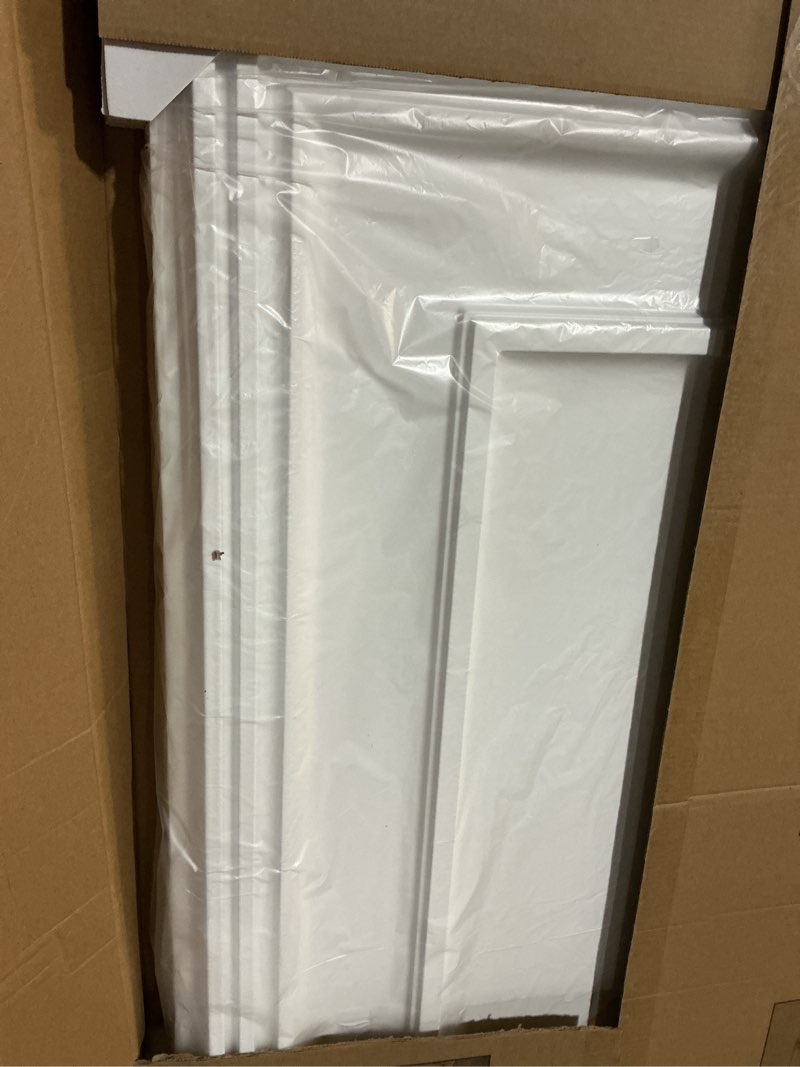 Condition photo showing Good Condition for art3d drop ceiling tiles, 24x48in. white (12-pack), polyvinyl chloride (pvc), glue down 24"x48" white 12