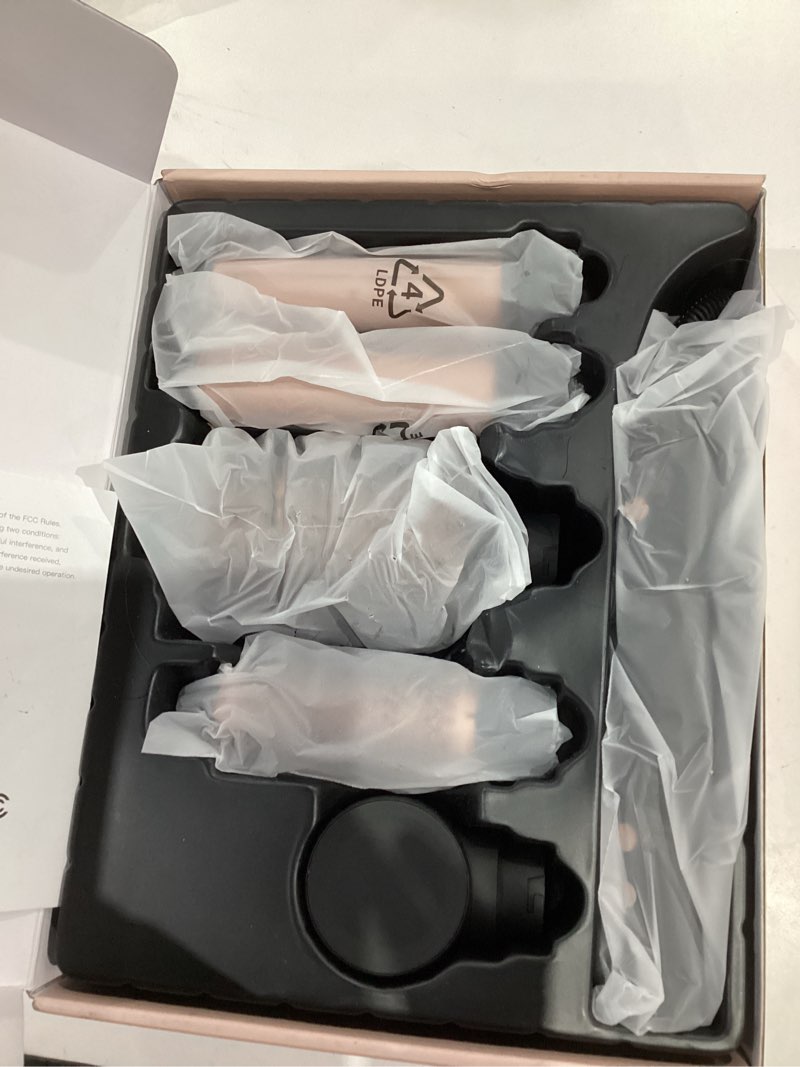 Condition photo showing Good Condition for 5-in-1 Hot Air Styler Wrap, High-Speed Hair Dryer Brush Blow Dryer with 2 Auto Wrap Curlers for Curling, Straightening, Volumizing, Fast Drying & Frizz-Free Styling for All Hair Types