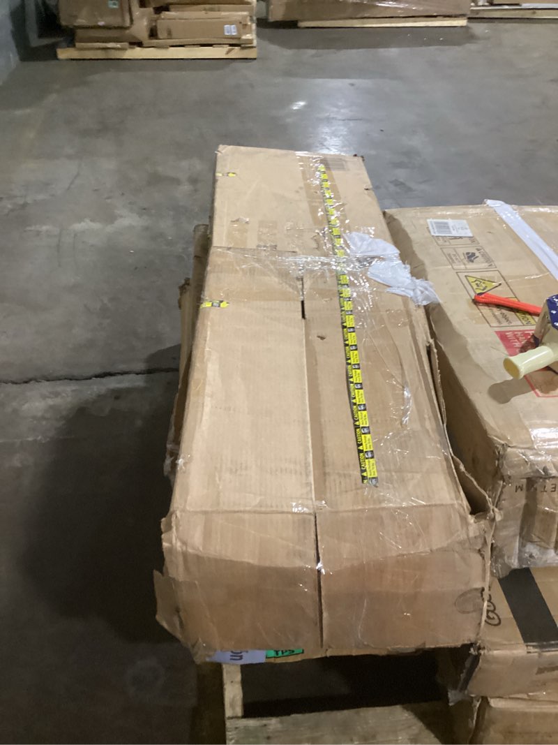 Condition photo showing As Is for KEIKI Sideboard Buffet Cabinet with Storage, 58 Inch Accent Sideboard, Large Console Table with Arti