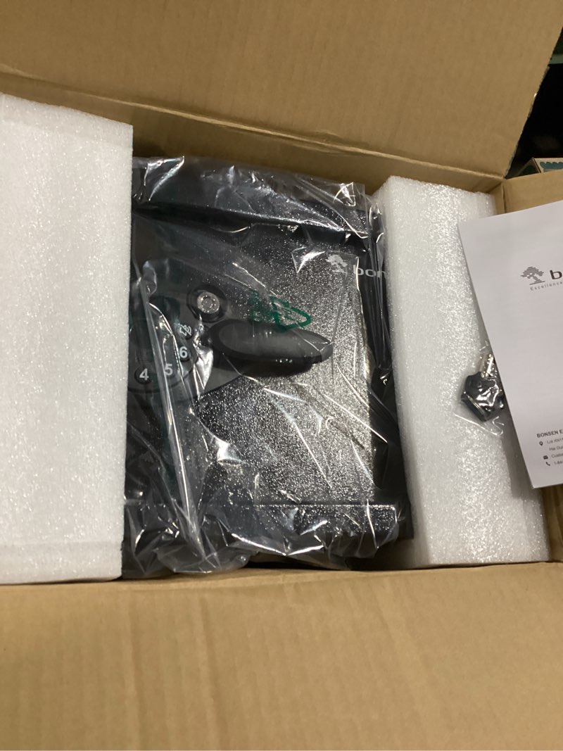 Condition photo showing Good Condition for Bonsaii Safe, 0.6 Cubic Safe Box with Electronic Keypad, Removable Shelf, for Valuables Jewelry and Documents in Home, Hotel, or Business, 9.84" x 13.78" x 9.84" Inches, SF002 0.60 cu.ft. (Standard)