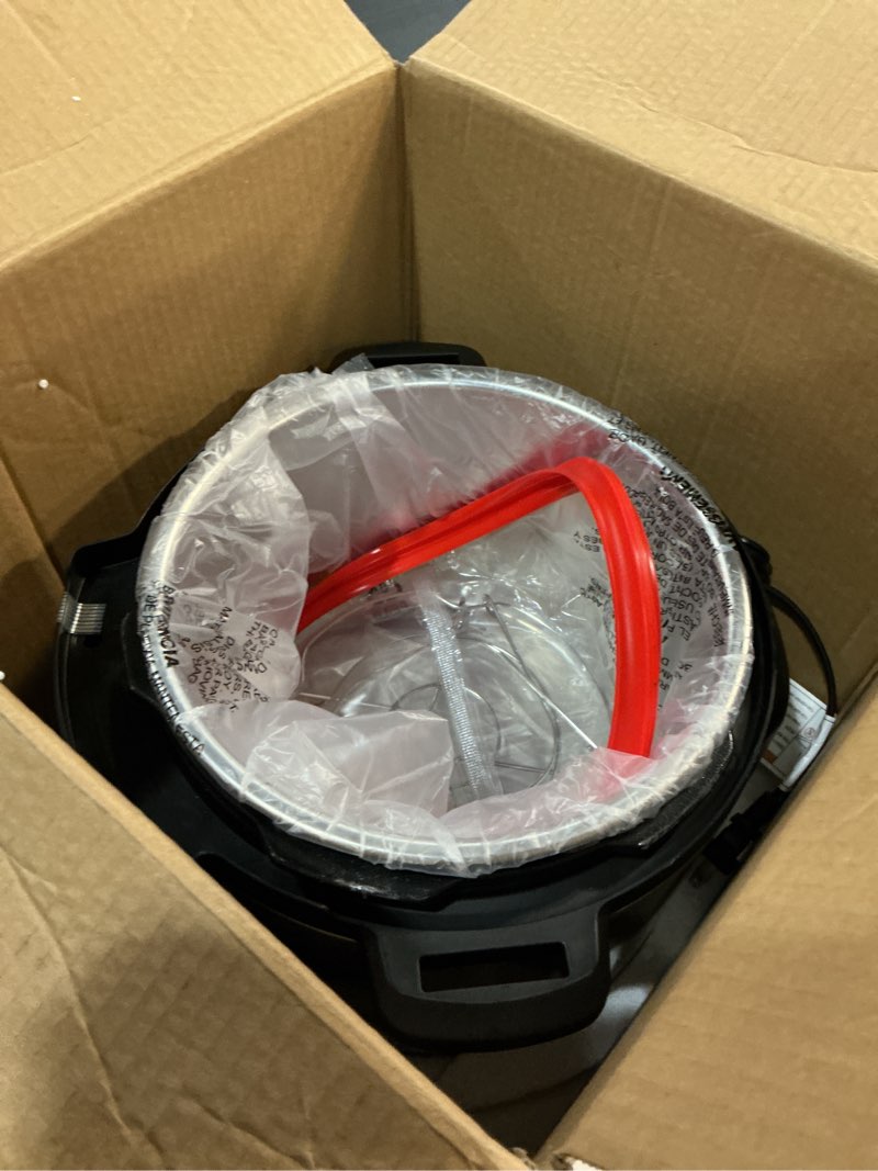 Condition photo showing Good Condition for instant pot duo plus 9-in-1 multicooker, pressure cooker, slow cook, rice maker, steamer, sauté, yogurt, warmer & sterilizer, includes app with over 800 recipes, stainless steel, 6 quarts