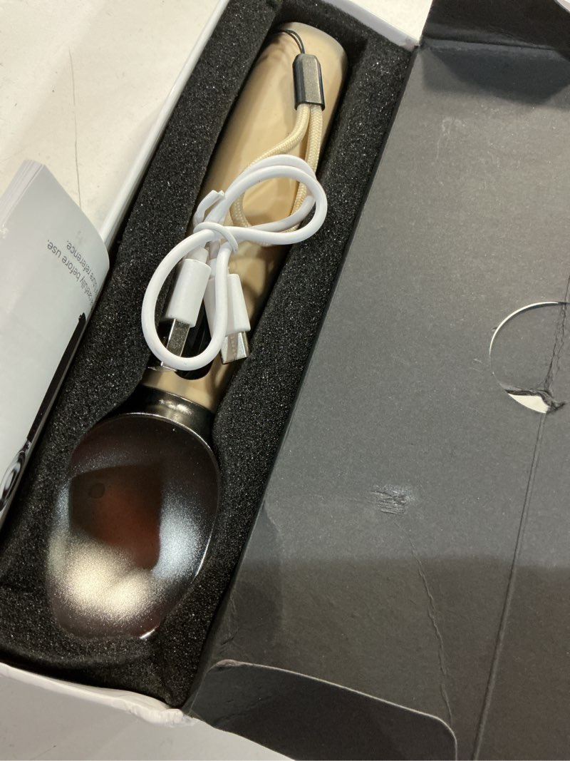 Condition photo showing Good Condition for heated ice cream scoop - 3-speed electric warming scooper, rechargeable usb-c fast charge with led display, ip67 waterproof head for hard ice cream/gelato, easy to clean