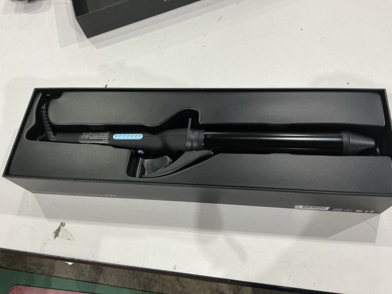 Condition photo showing Good Condition for bio ionic long barrel styler  1.5  curling iron  curling wand  adjustable heat  hair curler
