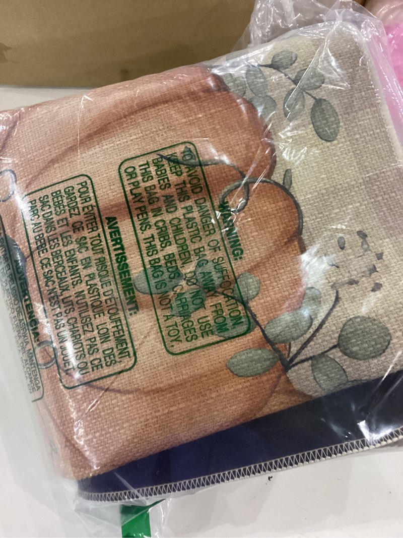 HSOWKDN Fall Kitchen Mats Set of 2,Fall Kitchen Decor Pumpkin Mat for Floor Thanksgiving Rugs Decora