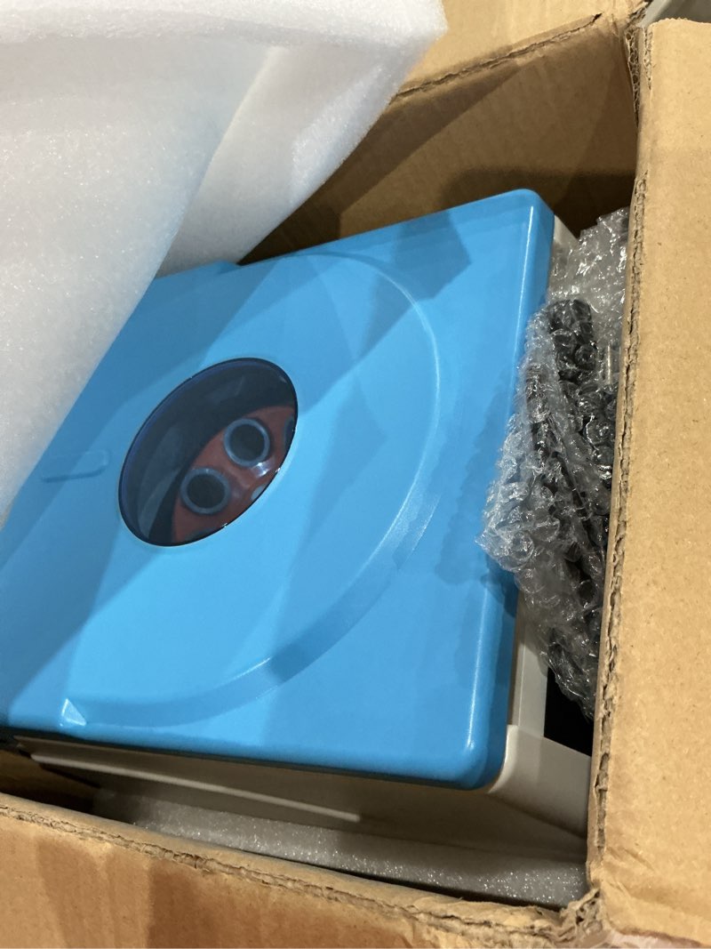 Condition photo showing As Is for newtry centrifuge machine, 15ml x 6 electric benchtop centrifuges for prp, digital display desktop lab centrifuge, 4000r/min (max. 2156xg) timer 1-60min