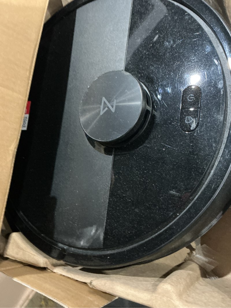 Condition photo showing As Is for roborock q7 series robot vacuum and mop combo, 8000pa suction, dual anti-tangle system, lidar navigation, self-charging robotic vacuum cleaner, q7 l5