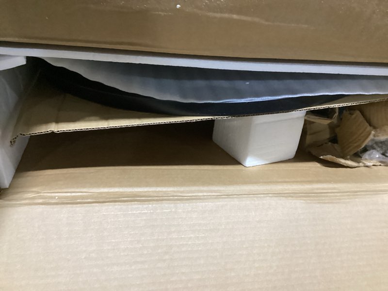 Condition photo showing Good Condition for Pearington Santina, Single Round Cocktail Bar, Pub, and Bistro High Top Table with Black Top and Base Black 1-Pack