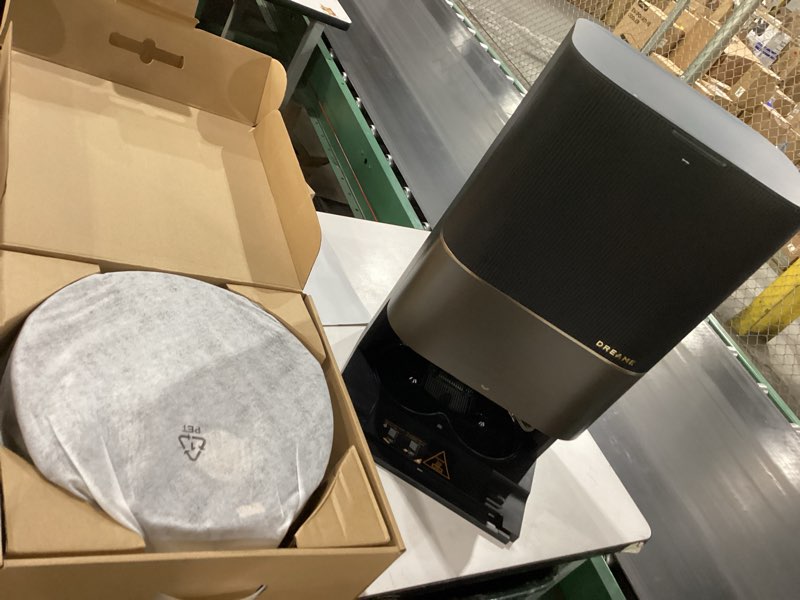 Condition photo showing New/Like New for DREAME X50 Ultra White Robot Vacuum and Mop with Auto-Empty and Mop Self-Cleaning, 20,000Pa Suction, Obstacle Avoidance and 360° Navigation, Corner to Edge Deep Cleaning, Detangling Brush