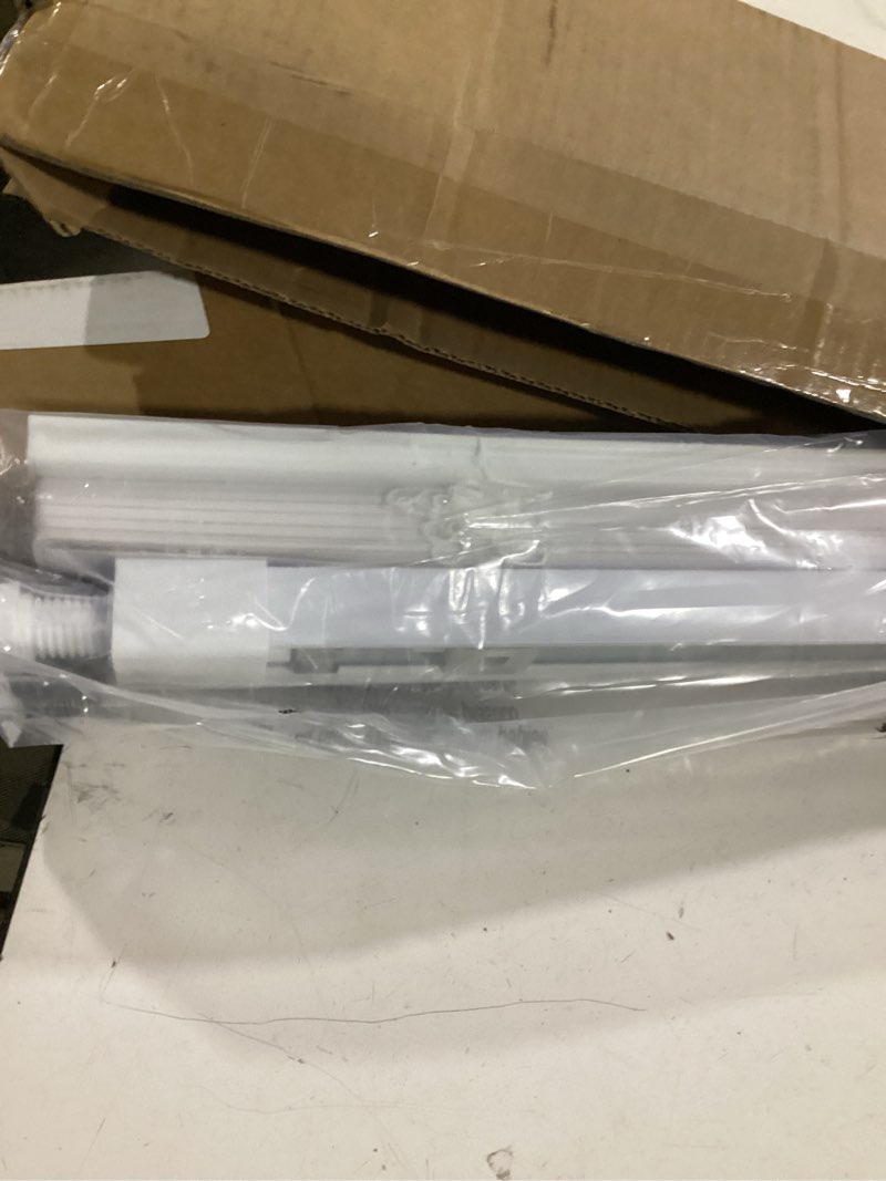 Condition photo showing Good Condition for lazblinds no tools no drill 1" vinyl mini blinds, cordless blinds for windows, light filtering horizontal window blinds & shades, 32" w x 48" h, white cordless-white 32" w x 48" h