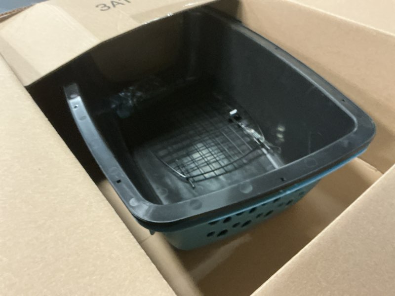 Condition photo showing As Is for Petmate Fashion Vari Dog Kennel - Portable Crate for Pets 10-20 lbs - Airline-Friendly Pet Carrier -