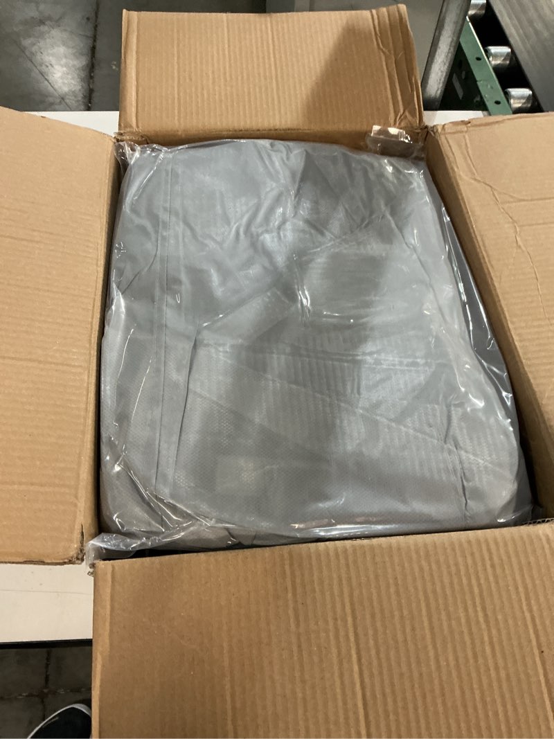 Condition photo showing New/Like New for baby playpen 79"x79" extra large play pen for babies and toddlers, safety baby play yard & fence with dual zipper doors, dual storage mesh pockets, and fully transparent sides