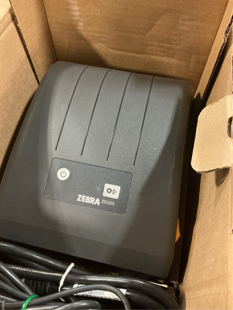 Condition photo showing Good Condition for zebra zd220 / zd220d direct thermal usb barcode laber printer - black