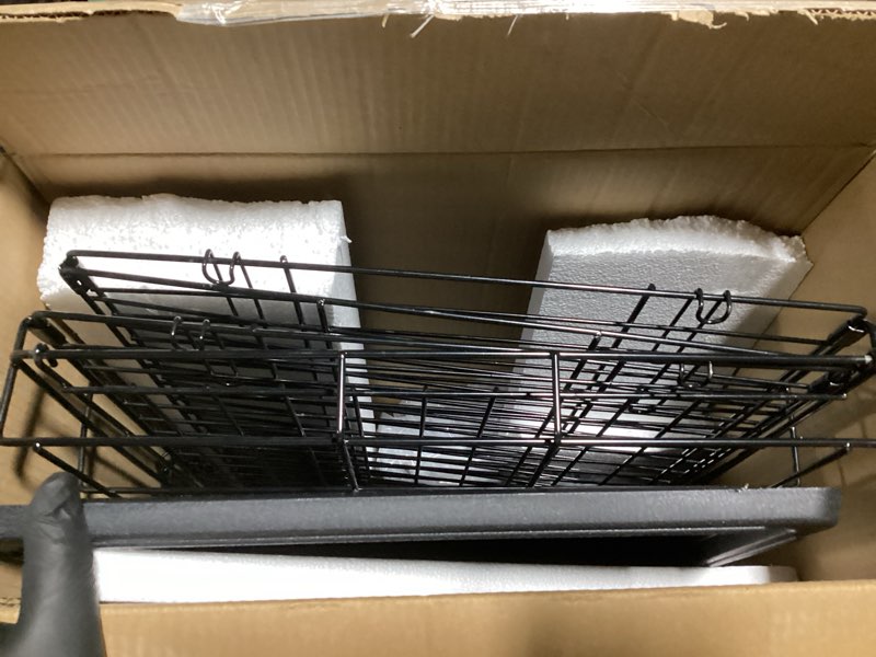 Condition photo showing Good Condition for Dog Crate, Small 24 Inch Single Door Portable Puppy Dog Cage, Metal Wire Pet Kennel with Secure Lock, Leak-Proof Pan Tray, Foldable Design for Small Dog Indoor Training and Outdoor Trave Single Door 24.0"L x 16.8"W x 18.5"H