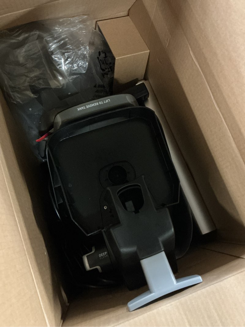 Condition photo showing As Is for hoover powerscrub xl carpet cleaner machine, fh68010