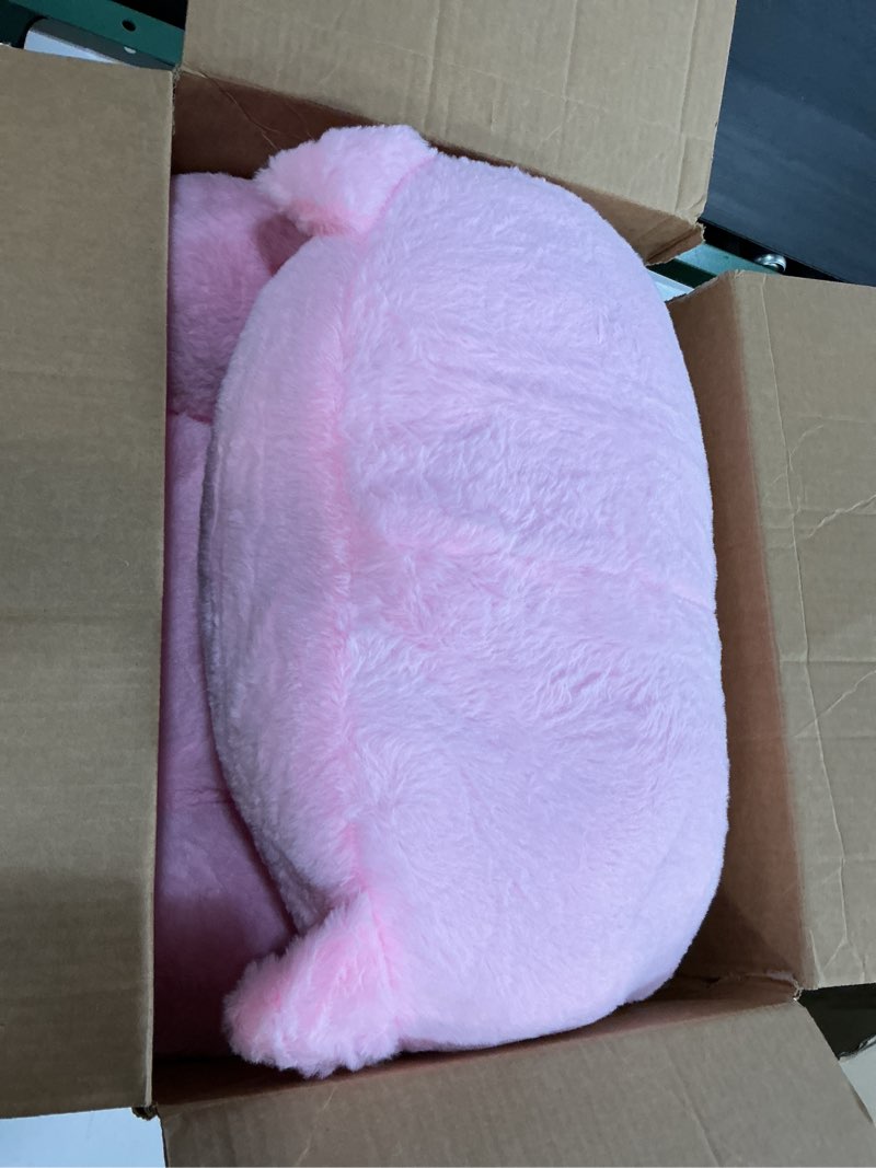 Condition photo showing Good Condition for Singda Toddler Chair Toddler Couch: 2-in-1 Kids Chairs Comfy Kids Sofa Fold Out for Girls and Boys 1-3 Years Old, Pink Cat