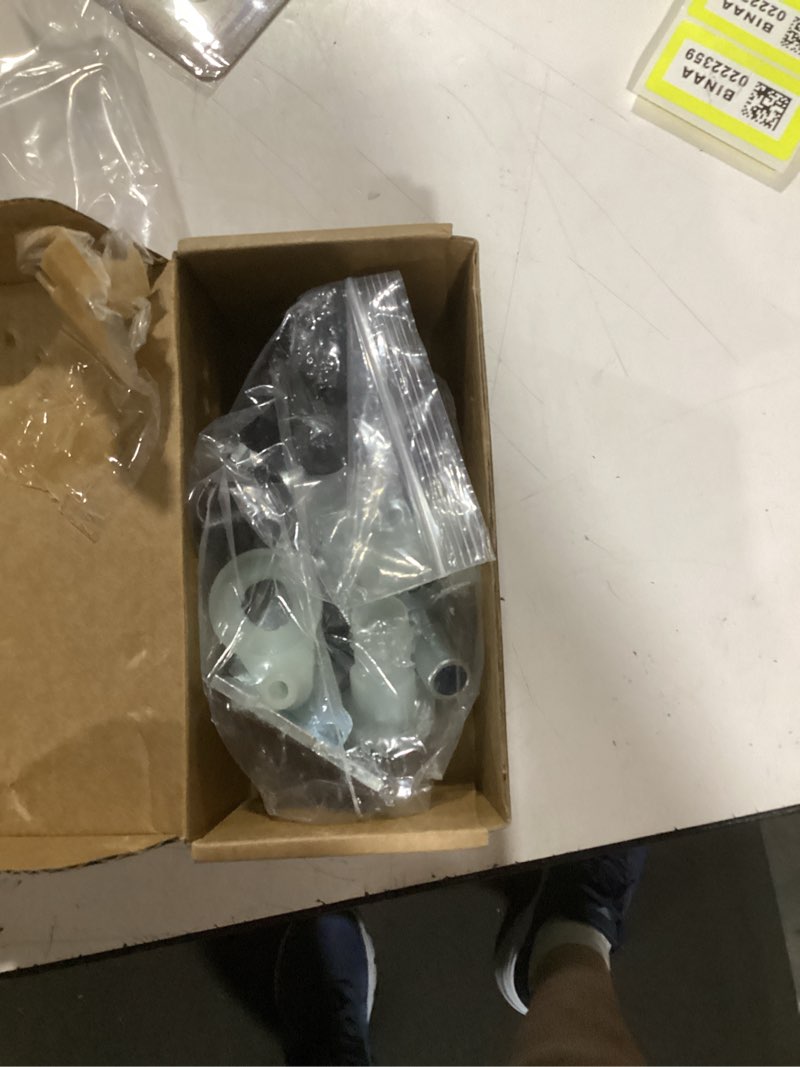 Condition photo showing Good Condition for refrigerator adjustable door hinge kit 5303918455 for frigidaire refrigerators ultra durable - left and right doors - includes left and right hinges, door closers and hinge bearings