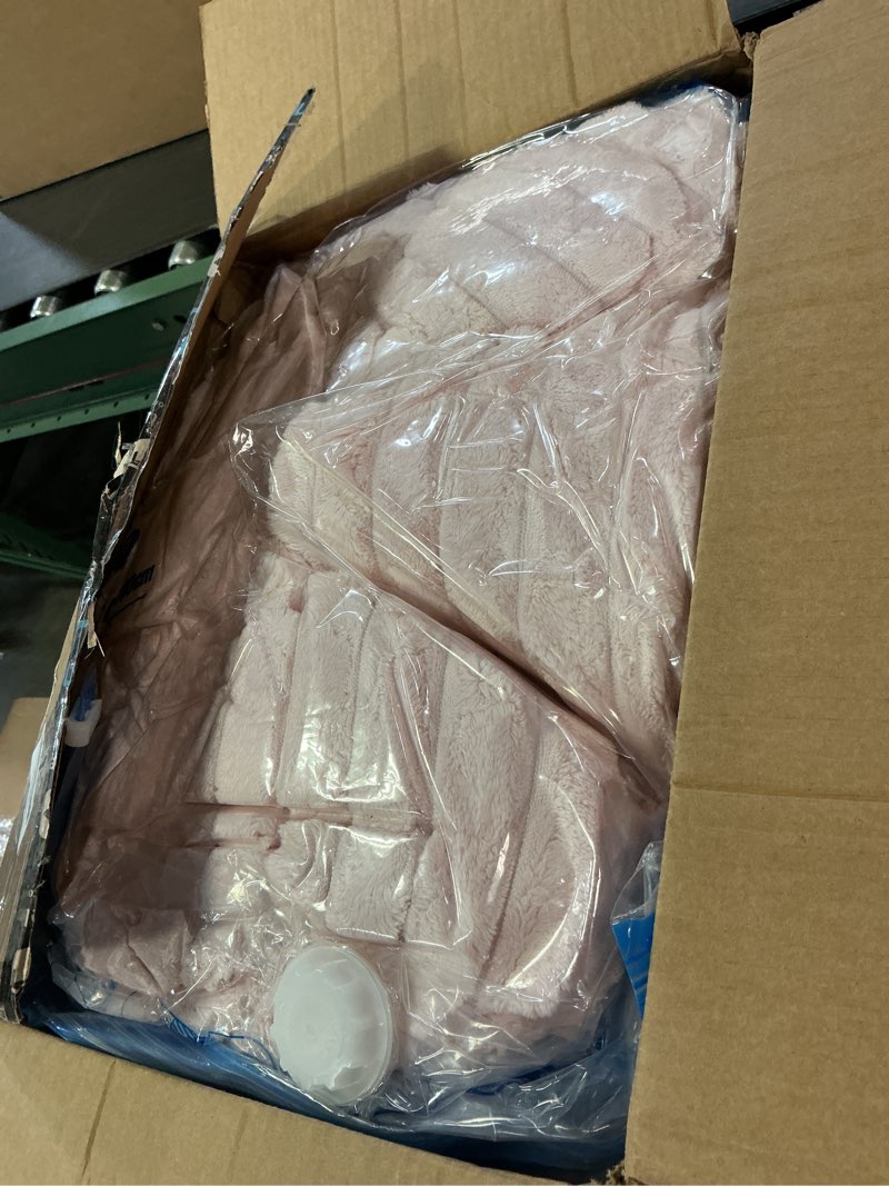 Condition photo showing Good Condition for bedelite fleece twin comforter set -super soft & warm fluffy pink bedding, luxury fuzzy heavy bed set for winter with 1 pillow case pink twin