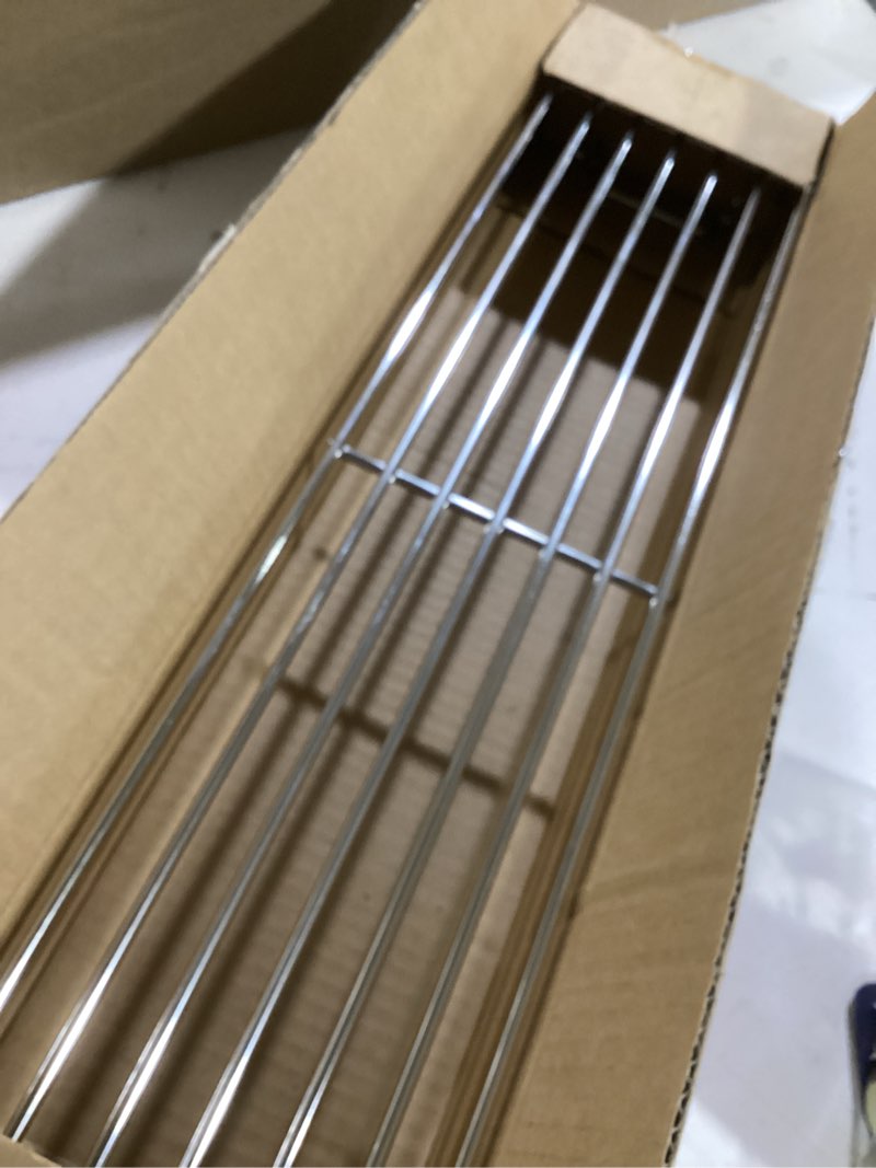 Condition photo showing Good Condition for qulimetal stainless steel warming rack for weber spirit 200 & spirit ii 200 series, compatible with e/s-210, e/s-220 (2013-2017) & gs4 spirit ii models, replaces weber 67026 21.5 inch stainless steel