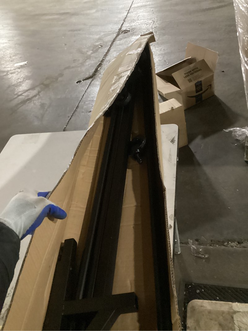 simple houseware industrial grade z-base garment rack, 500lb load with 63 inches extra long bar, bla