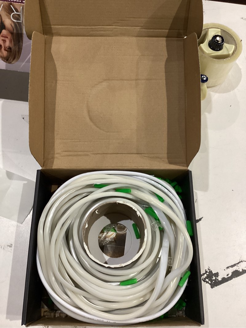 Condition photo showing Good Condition for AC 110V COB LED Strip Lights Outdoor Waterproof 65.6ft, 4000K Natural White Super Bright 200W CRI 90+ LED Rope Light, IP65 Flexible Cuttable, for Bedroom Garden Commercial House Natural White 4000K