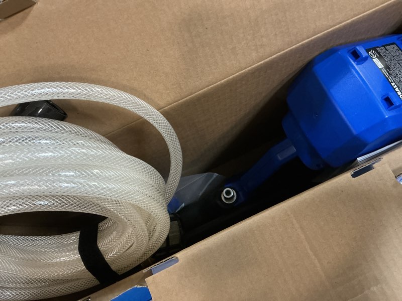 Condition photo showing Good Condition for kobalt 700-psi 0.8-gpm cold water battery outdoor power cleaner with 1 spray tips