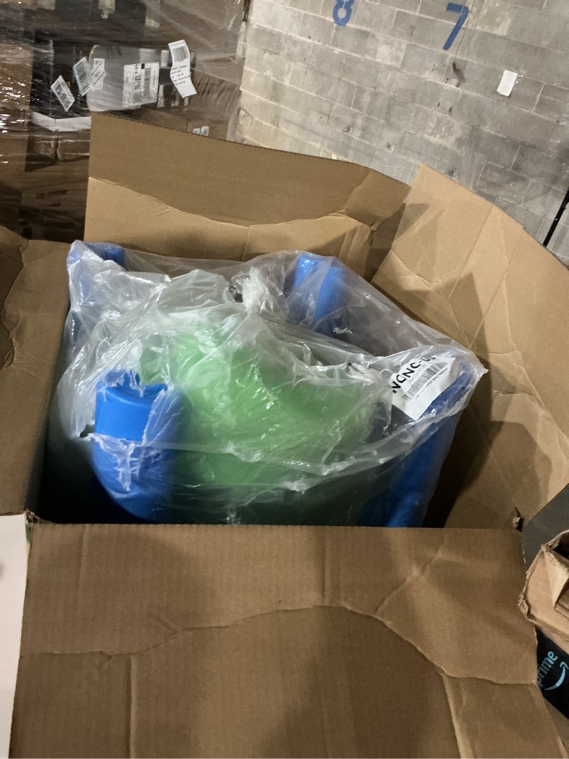 Condition photo showing Good Condition for Little Tikes Bright 'n Bold Table & Chairs, Green/Blue, 24 x 24 x 18