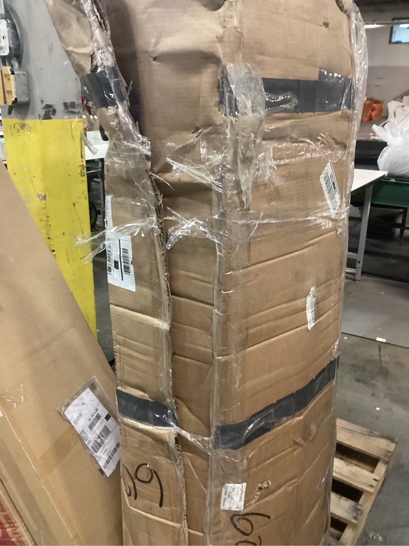 Condition photo showing As Is for Tow Behind Lawn Sweeper, 48 Inch Wide Sweeping Path with 25 cu ft Large Capacity Hopper, Heavy Duty Adjustable Brush Height for Yard, Lawn and Farm Cleanup (Tow Behind-25 cu-Green)