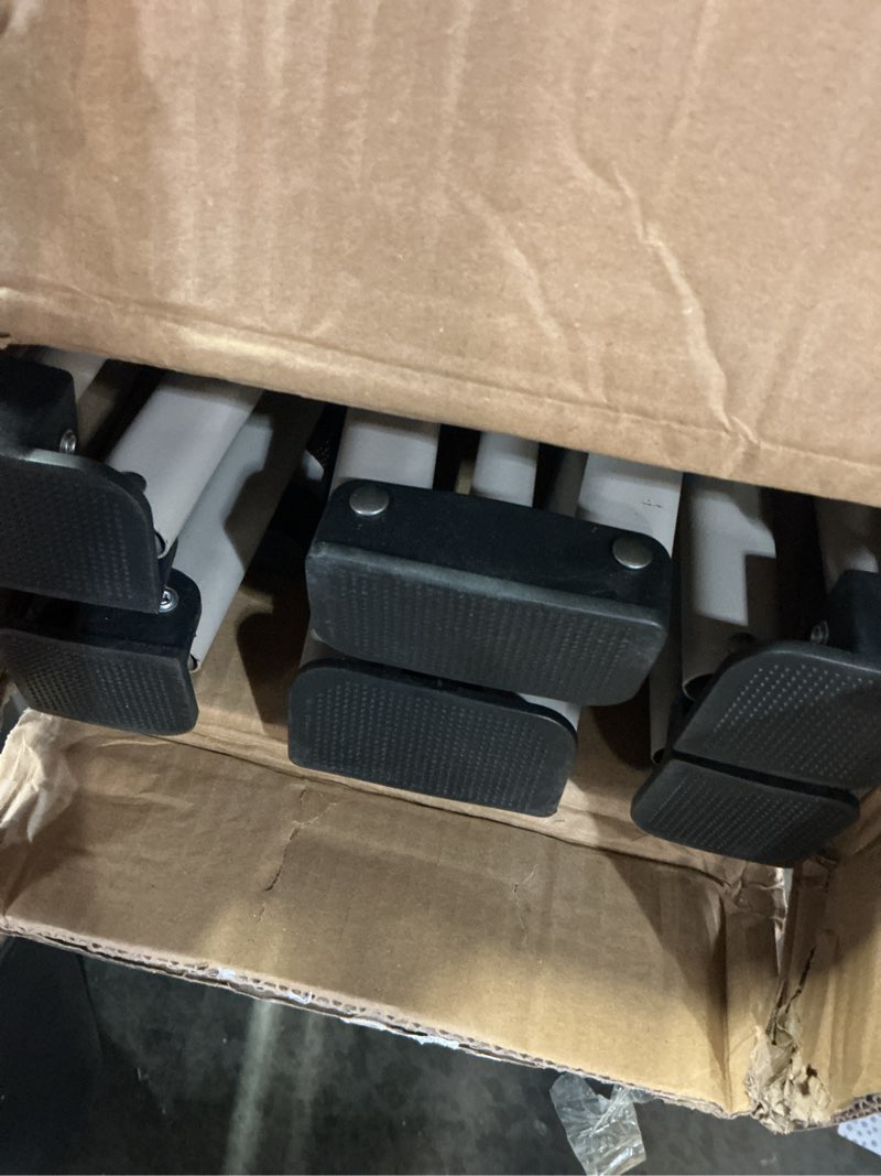 Condition photo showing Good Condition for yellow jacket camping cot with mattress for adults, folding sleeping cot 600lbs max load, portable camping cot with carry bag, 28" wide cot for camping, home,office,travel (blue)