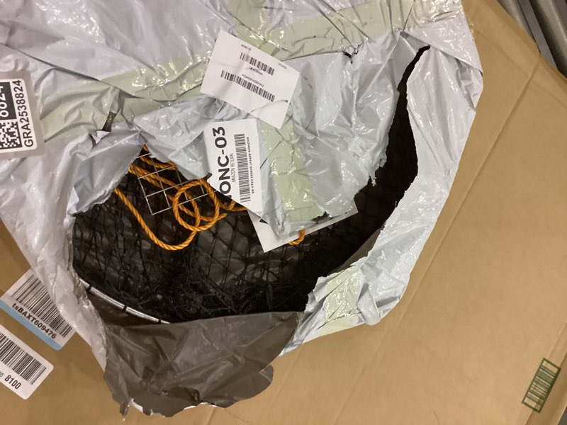 Condition photo showing New/Like New for Drasry Crab Ring Trap Two Ring Crab Kit with Harness and Bait Clip Fishing Crabbing Net for Board Kayak Dock and Pier Net 24*24*13.78 IN / 61*61*35 cm 1pcs