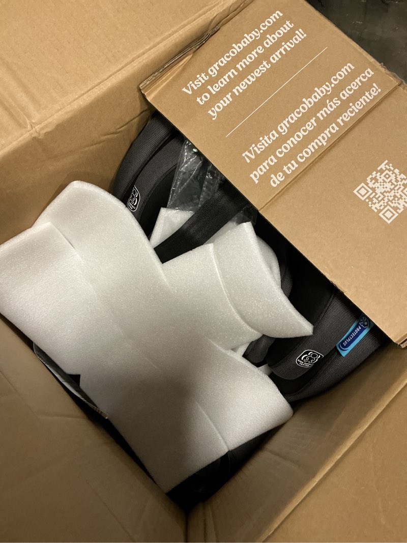 Condition photo showing Good Condition for graco easyturn 360 2-in-1 convertible car seat, 360 degree rotating infant to toddler rotating car seat, 2 modes forward and rear facing, slim design, cyran