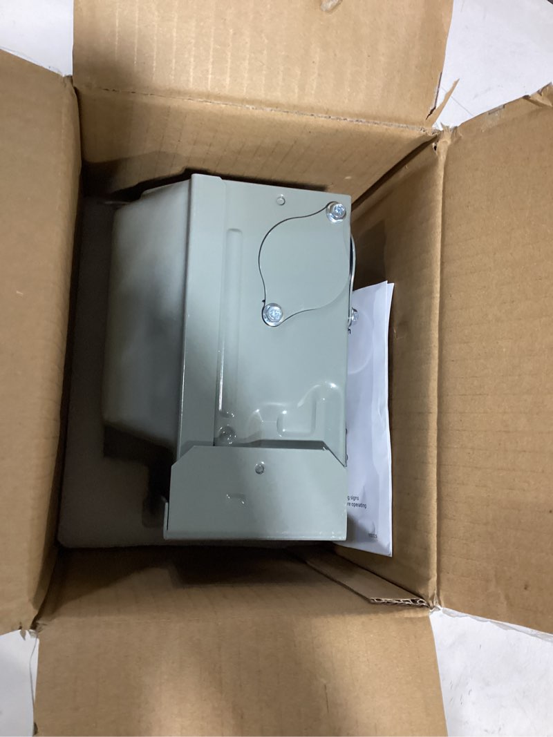 Condition photo showing Good Condition for dewenwils 20a gfci outdoor outlet box with countdown timer, 4/8 hrs cycle | countdown function & 4/8 hrs cycle,rainproof 3r enclosure for decor,yard 20a with timer