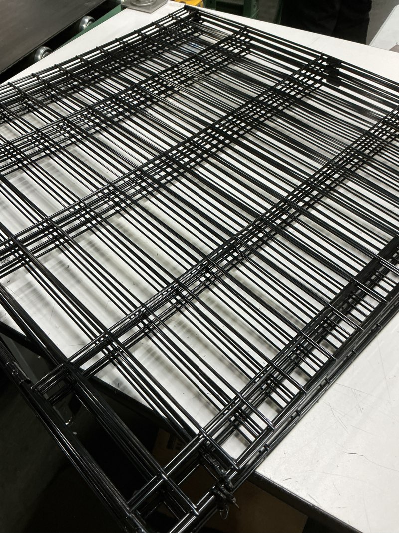 Condition photo showing Good Condition for fdw 24 inch dog pen 8 panel dog playpen indoor outdoor metal puppy pet fence portable folding animal exercise fence,black
